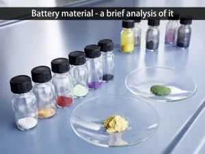 Batteriematerial - eine kurze Analyse des Materials
