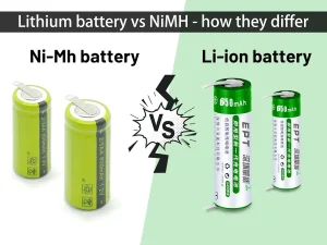 Lithium-Akku vs. NiMH - wie sie sich unterscheiden