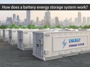 Wie funktioniert ein Batteriespeichersystem?