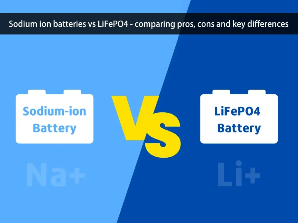 Natrium-Ionen-Batterien vs. LiFePO4 - Vergleich der Vor- und Nachteile und der wichtigsten Unterschiede
